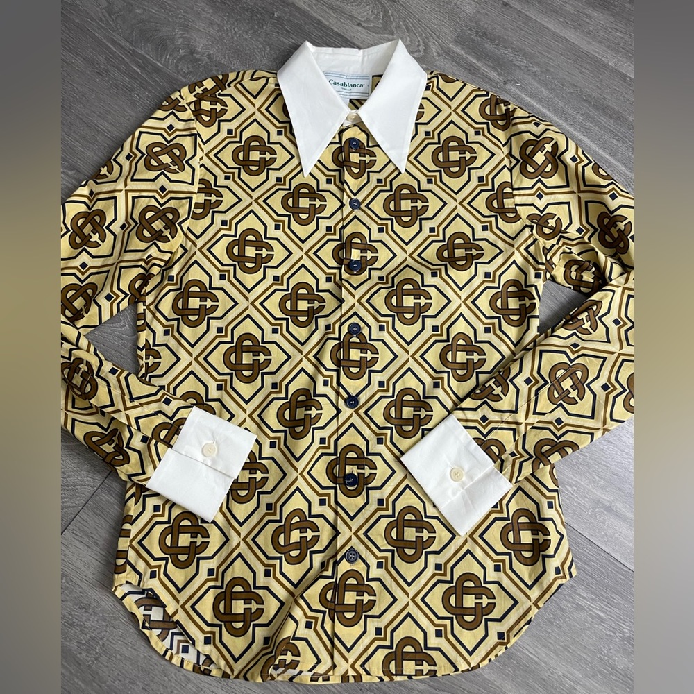 Casablanca monogram shirt